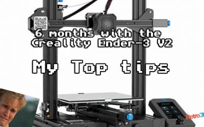 3D Printing – 6 months with the Creality Ender-3 V2 – My Top tips and FAQ