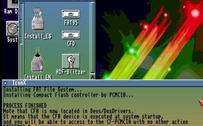 Amiga PCMCIA to Compact Flash CF Installation – Driver Disk -ADF