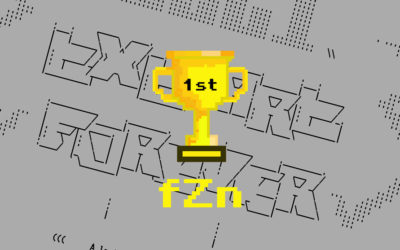 Our boy FuZioN scores first place in Flashparty 2021 “Text Art” ASCII Compo!!