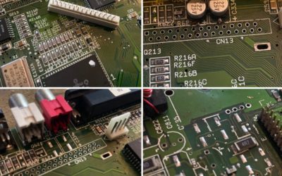 Why it is important to change the capacitors in an Amiga