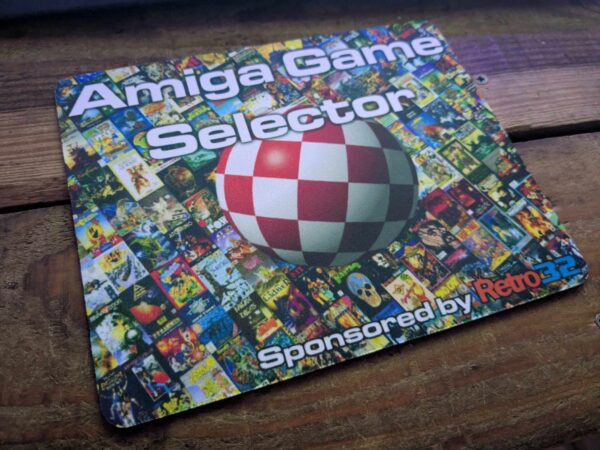 Amiga Game Selector AGS Mouse Mat